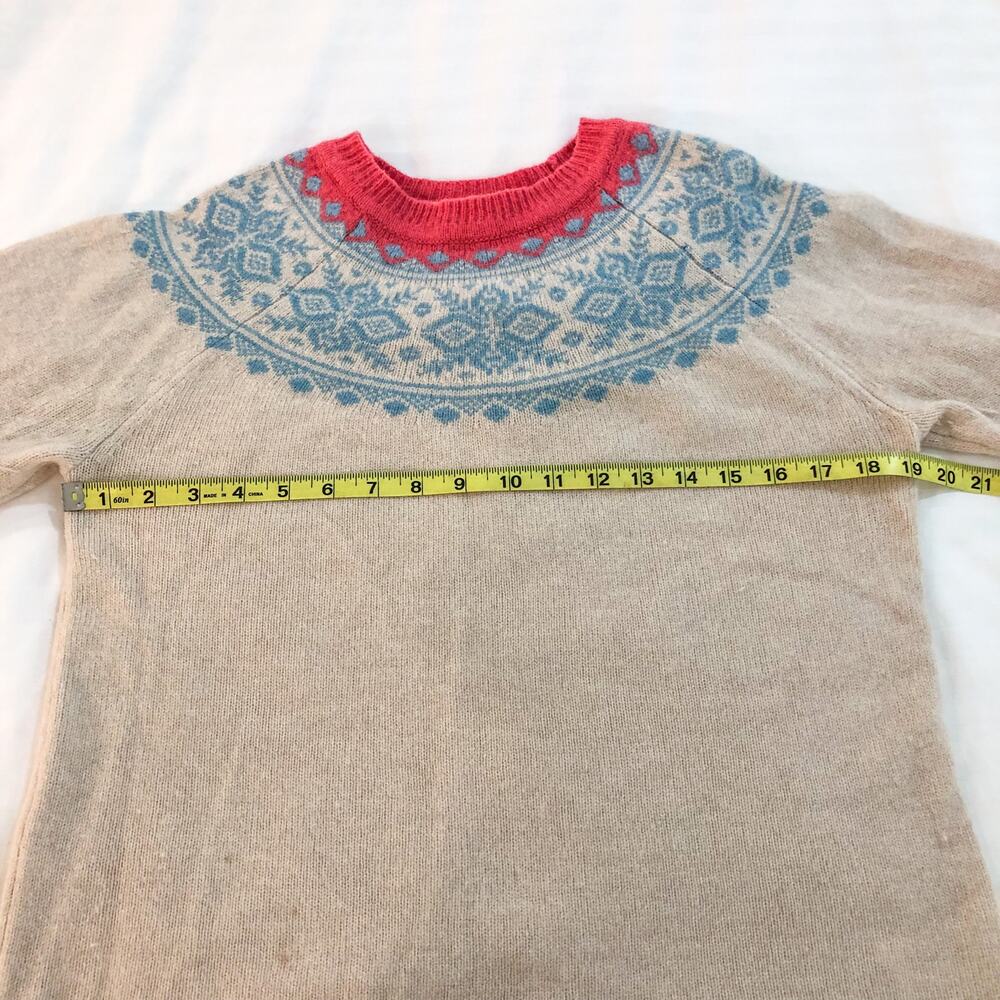 Tabitha Webb Fair Isle Nordic Wool Blend Sweater - Picture 5 of 9